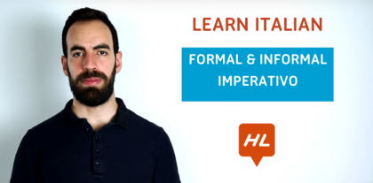 Formal and Informal Imperative